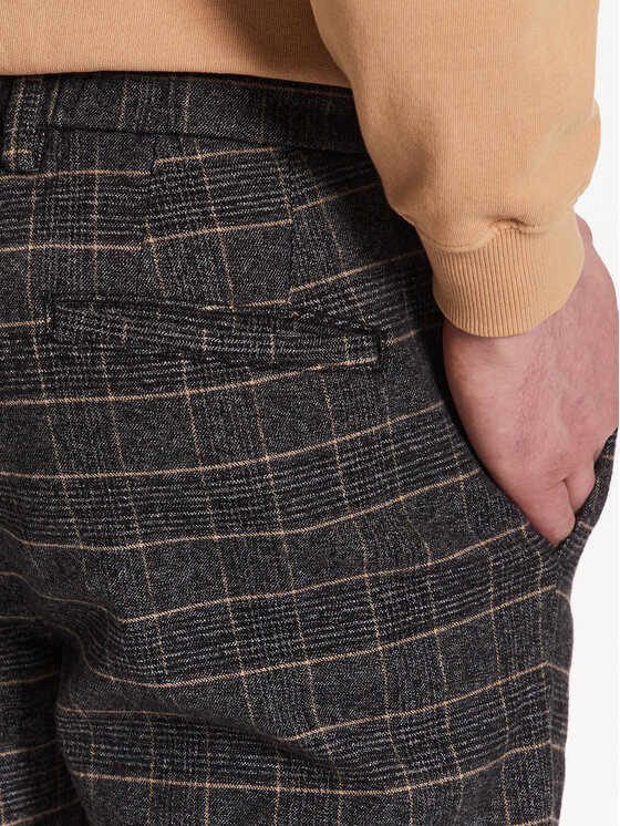 Redefined Rebel Redefined Rebel Чино панталони Romeo 216213 Черен Chino Fit