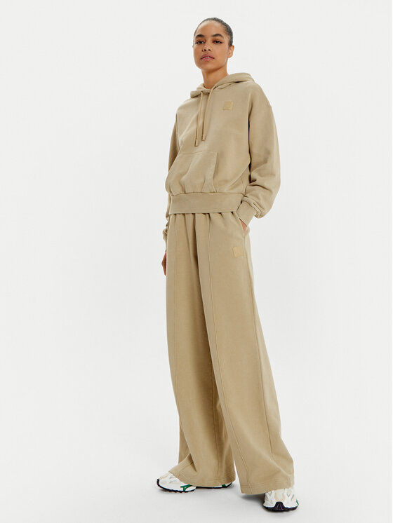 Lacoste Lacoste Долнище анцуг XF2657 Бежов Wide Leg