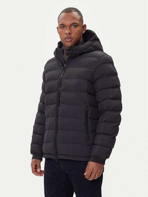 Geox Geox Zimní bunda Spherica M5629C T3284 F9000 Černá Regular Fit