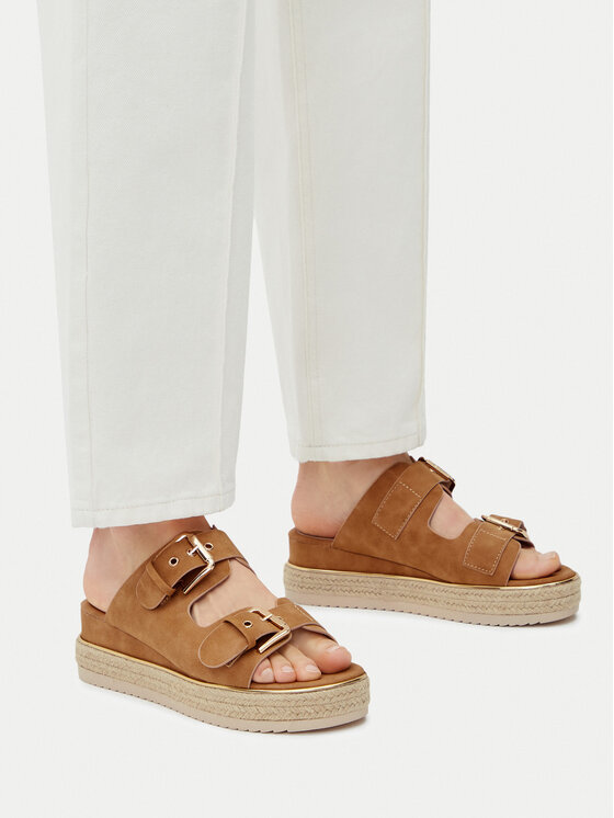 JENNY JENNY Espadrile LB-P1434-YLD Smeđa