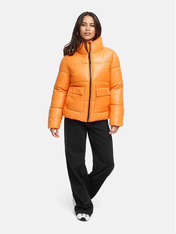 Navahoo Navahoo Kurtka zimowa Eispacht Pomarańczowy Regular Fit