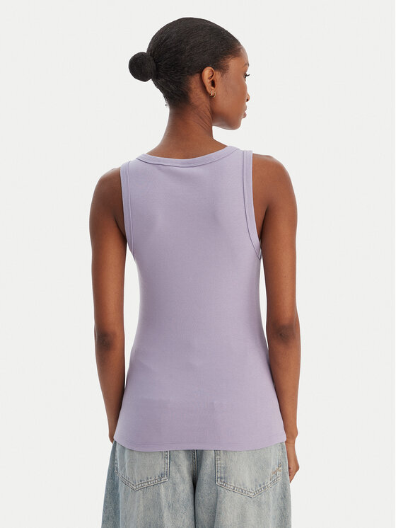 HUGO HUGO Top Datamia 50514489 Fioletowy Slim Fit