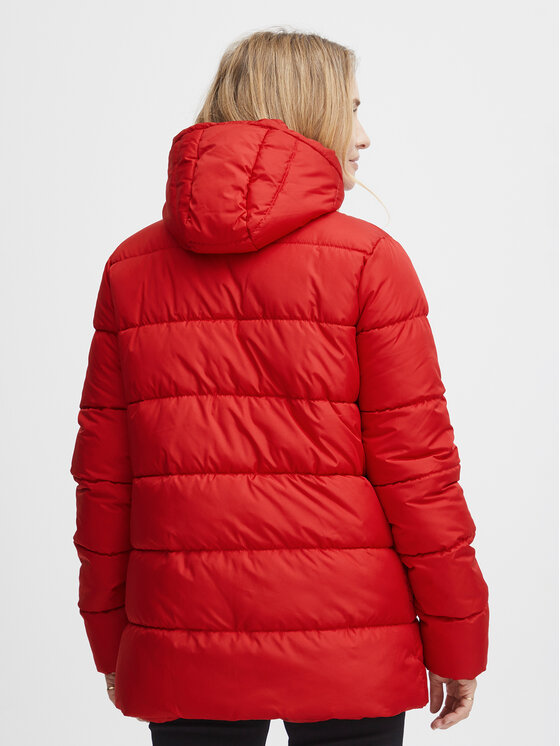 Fransa Fransa Žieminė striukė 20612164 Raudona Regular Fit