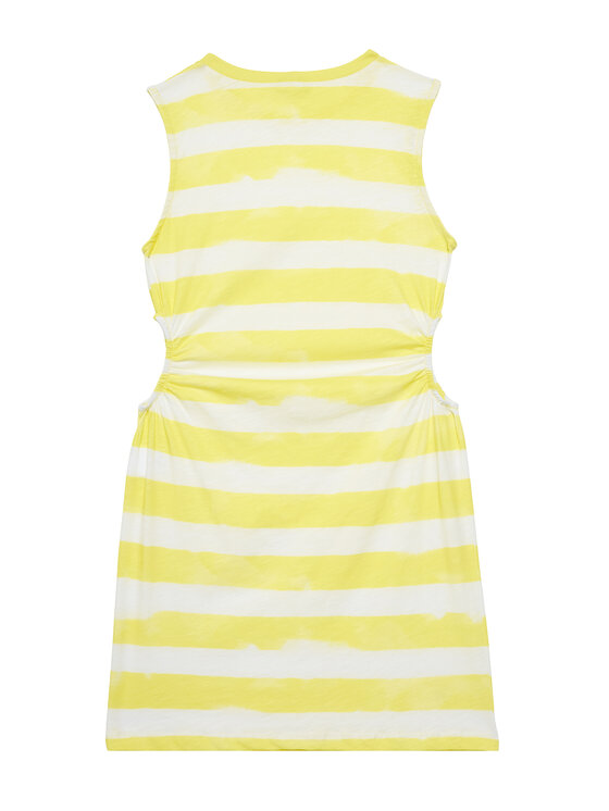 United Colors Of Benetton United Colors Of Benetton Poletna obleka 3SL3CV013 Rumena Regular Fit
