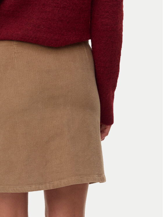 Vero Moda Vero Moda Mini sukně Etta 10315342 Béžová Regular Fit