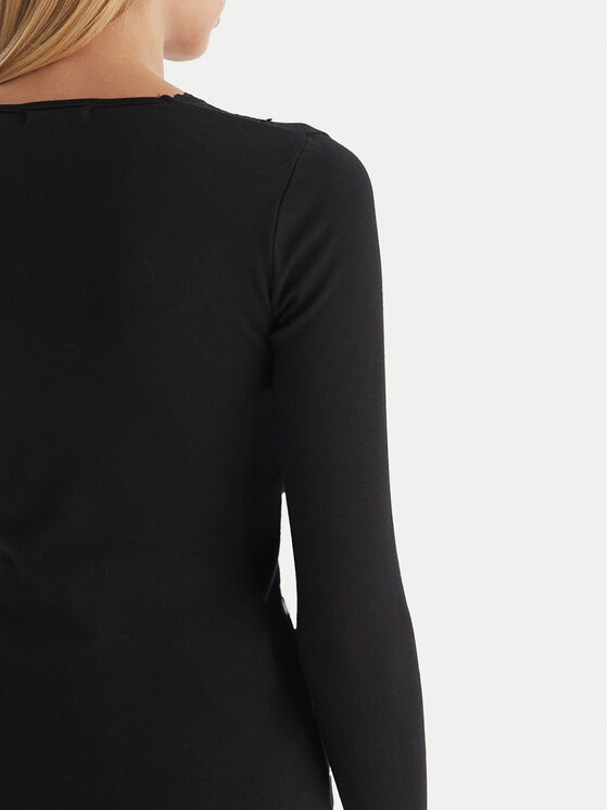 Ysabel Mora Ysabel Mora Termoprádlo vrchní části 70009 Černá Slim Fit