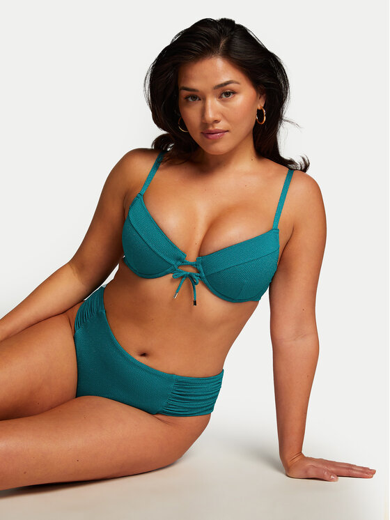 Hunkemöller Hunkemöller Долнище на бански Relief 204841 Зелен