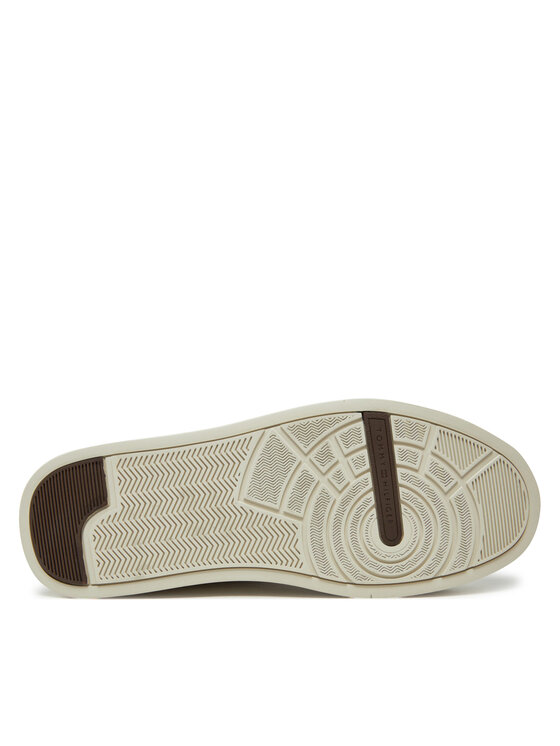 Tommy Hilfiger Tommy Hilfiger Laisvalaikio batai Th Court Best Tumbled Lth FM0FM05324 Smėlio