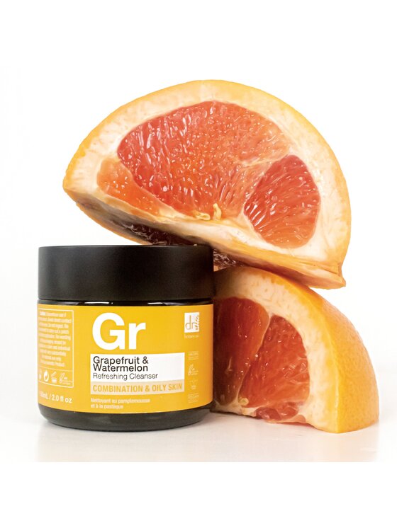 Dr Botanicals Dr Botanicals Refreshing cleaner z grejpfrutem i arbuzem Żel do mycia twarzy