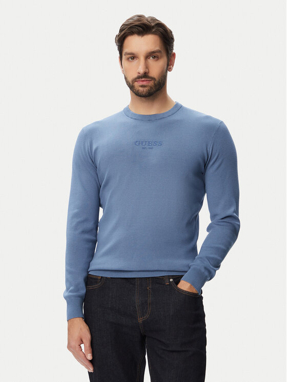 Guess Guess Sweater M6YR12 Z0917 Kék Regular Fit