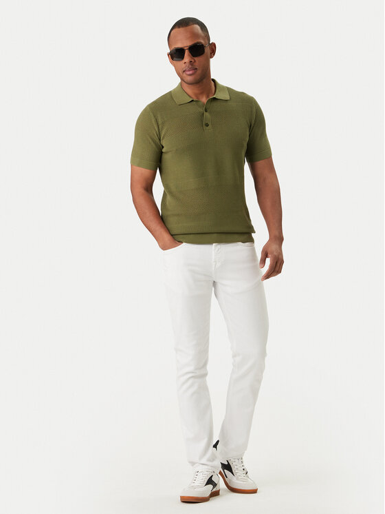 KARL LAGERFELD KARL LAGERFELD Polo särk 655009 562301 Roheline Regular Fit
