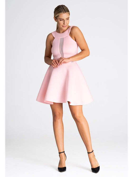 FIGL FIGLFIGL Vestito M974 Rosa Regular Fit
