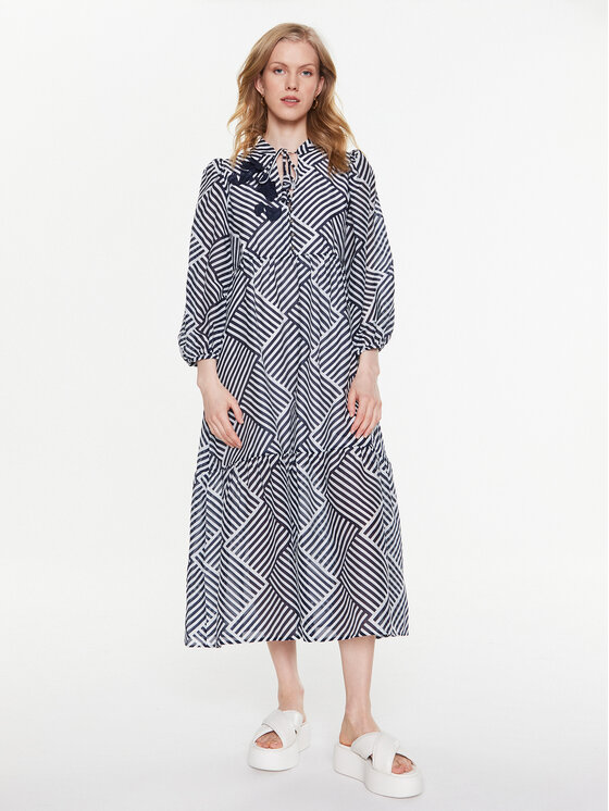 MAX&Co. MAX&Co. Každodenné šaty Renzo 72212023 Tmavomodrá Regular Fit
