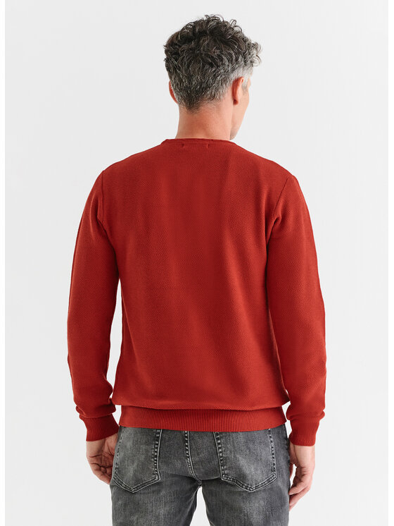 Pako Lorente Pako Lorente Sweter P23WF-2X-013 Czerwony Classic Fit