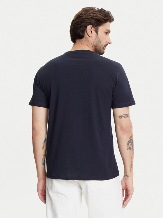 Guess Guess T-Shirt M5YI15 I3Z14 Tmavomodrá Regular Fit