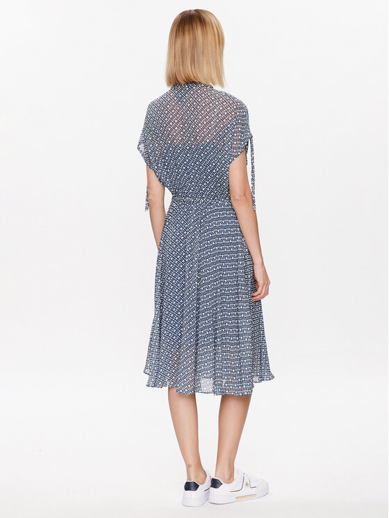 Tommy Hilfiger Tommy Hilfiger Vestito chemisier WW0WW38575 Blu Regular Fit