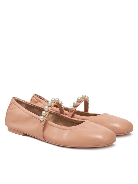 Stuart Weitzman Stuart Weitzman Baleriny Goldie Ballet SF896 Beżowy
