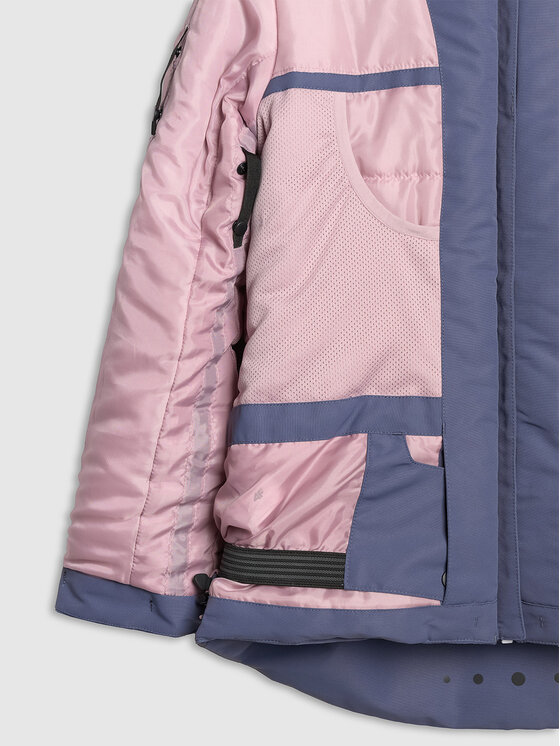 4F 4F Kurtka snowboardowa SNOWBOARD Granatowy Regular Fit