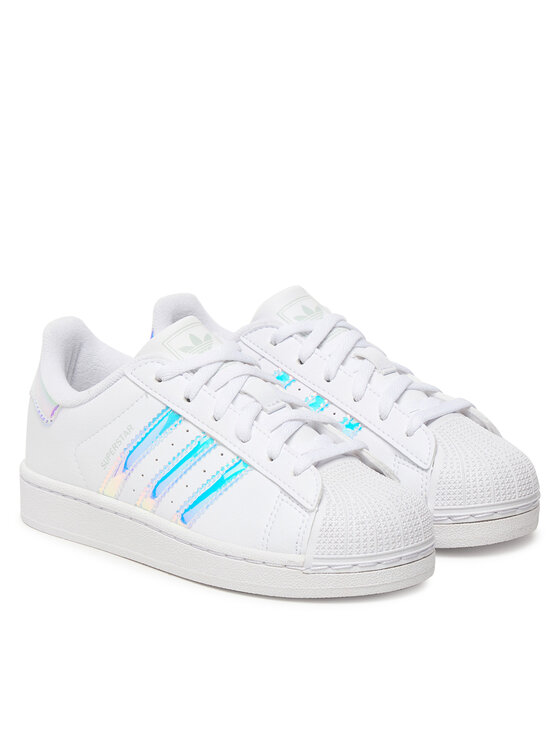 adidas adidas Sneakersy Superstar II C JQ1789 Biela