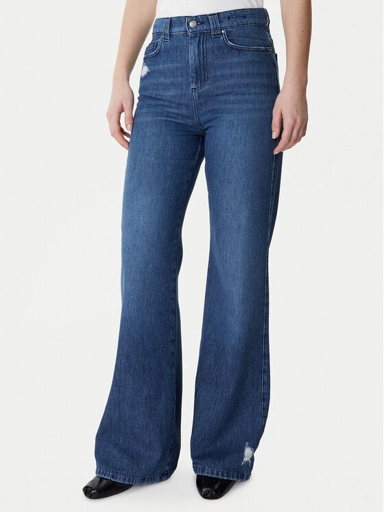 Marella Marella Jeansy 2613181014 Modrá Wide Leg