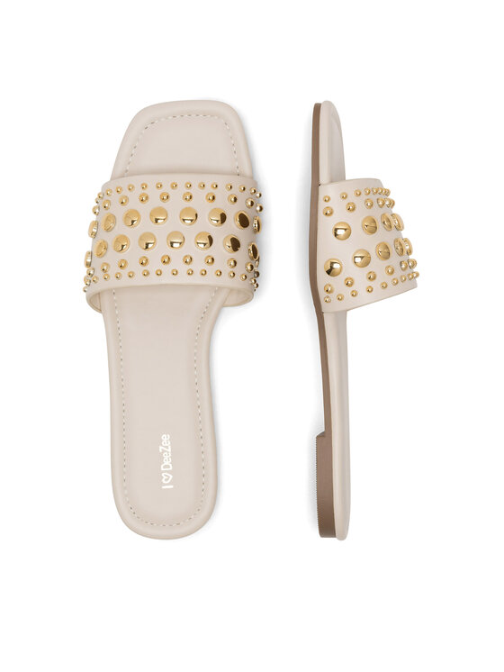 DeeZee DeeZee Pantoletten LS5520-18 Beige