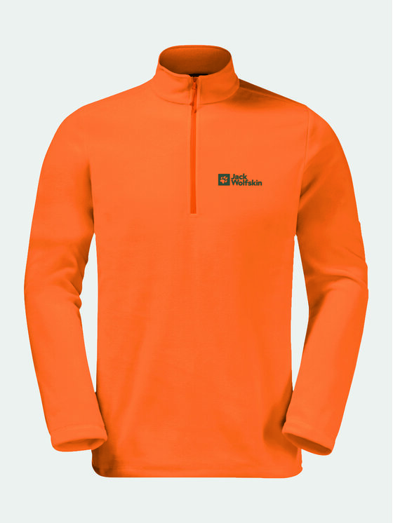 Jack Wolfskin Jack Wolfskin Felpa di pile Taunus Hz 1709522 Arancione Regular Fit