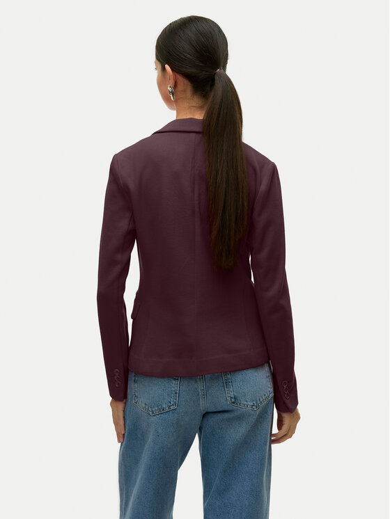 Vero Moda Vero Moda Marynarka Julia 10154123 Fioletowy Regular Fit