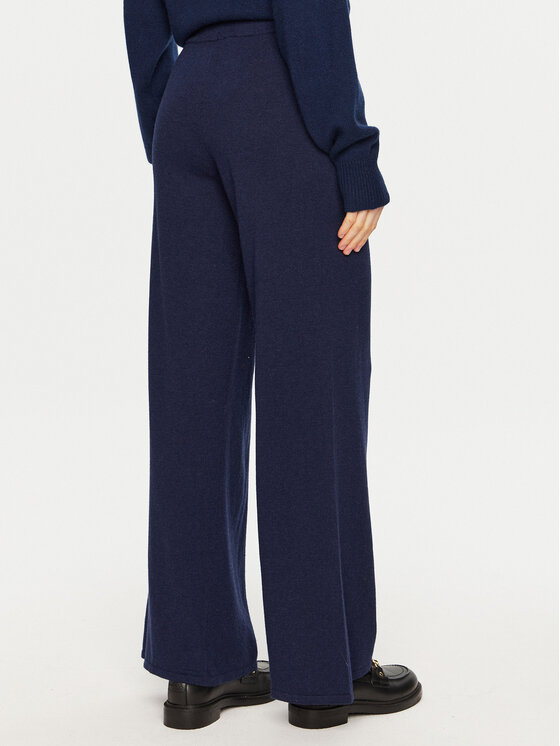 Kontatto Kontatto Stoffhose AI2025 Dunkelblau Relaxed Fit