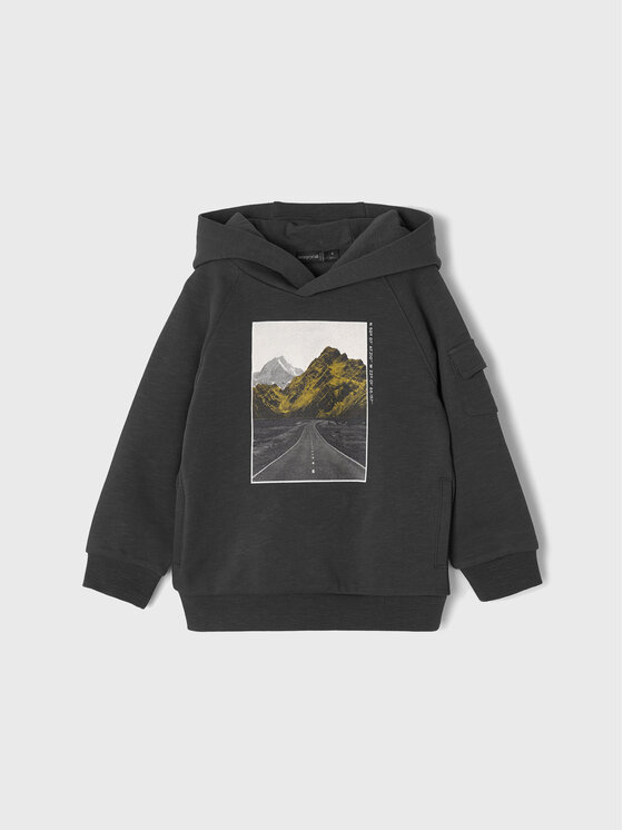 Mayoral Mayoral Суитшърт 4452 Сив Regular Fit