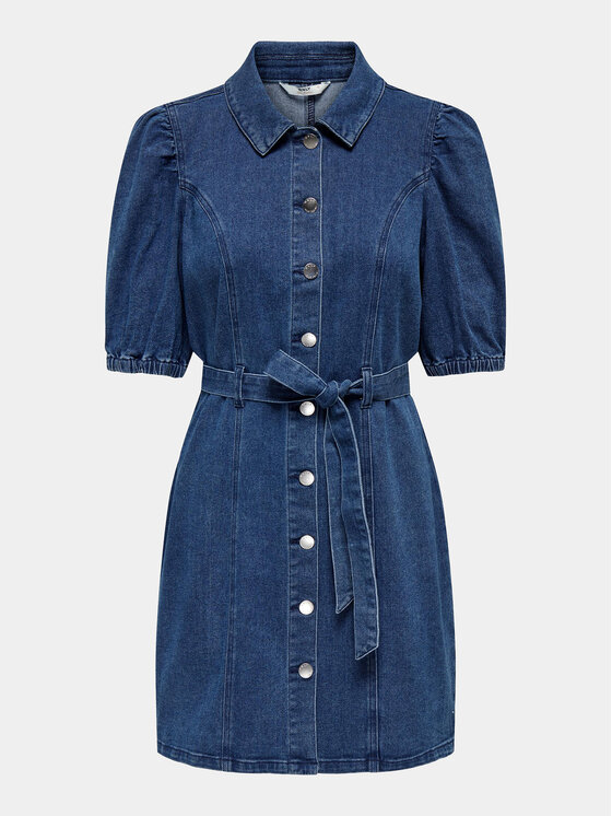 ONLY ONLY Джинсова сукня Vibbe 15304123 Голубий Regular Fit