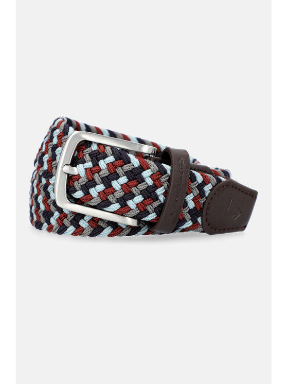 Pasek Męski Lancerto, Kolorowy, Pleat PS090124000022