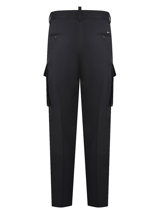 Dsquared2 Dsquared2 Spodnie cargo S74KB1012 Czarny Regular Fit
