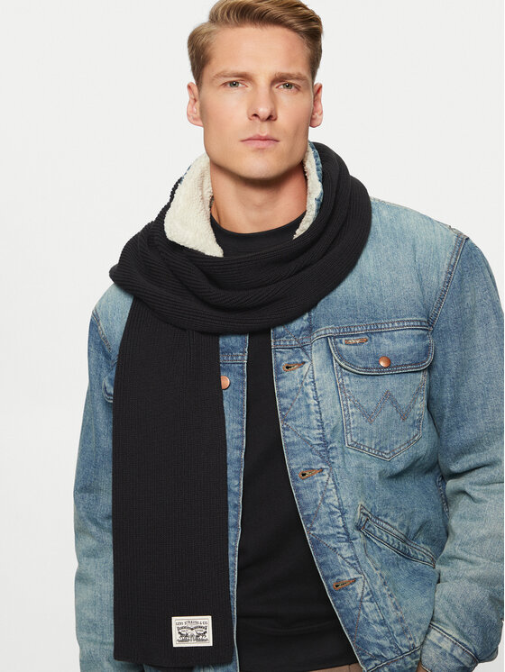 Levi's Sciarpa 235939-6-59 Nero, taglia : OS