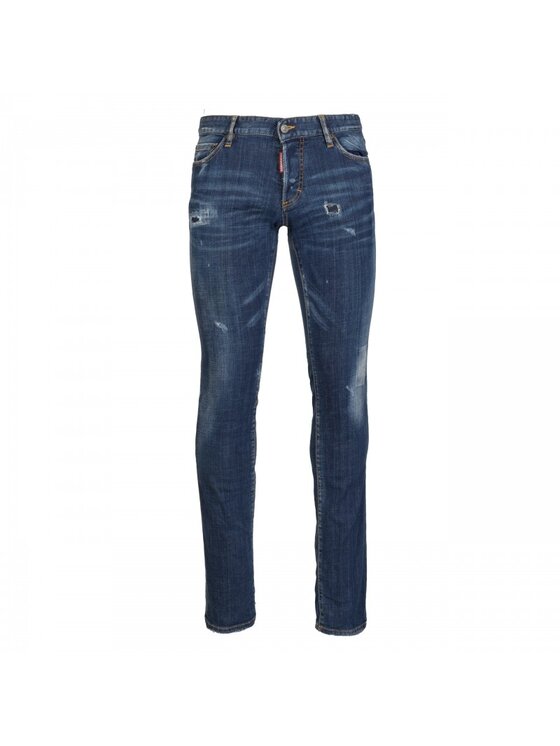Dsquared2 Dsquared2 Jeansy S74LB0026 S30342 Granatowy Slim Fit