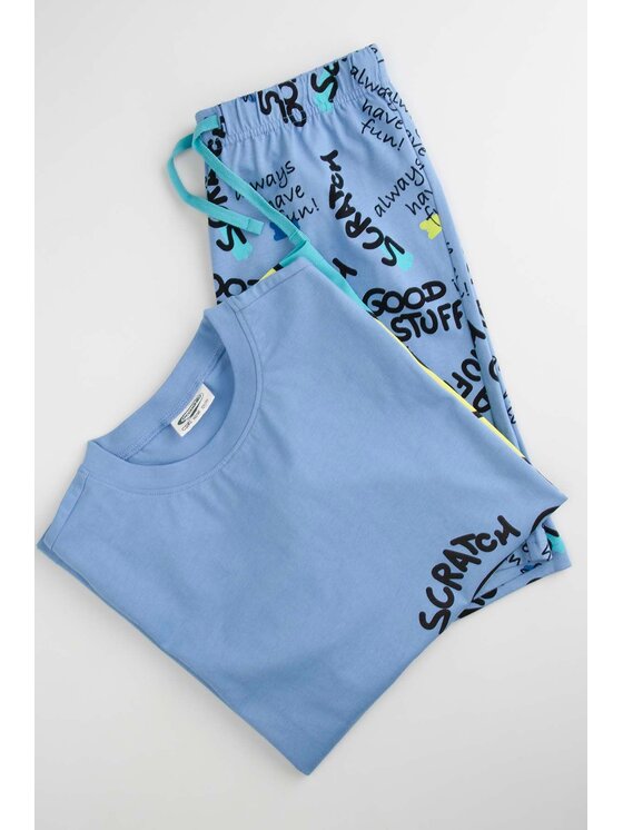 Coccodrillo Coccodrillo Pyžamo WC6448213PJS-014 Modrá Regular Fit