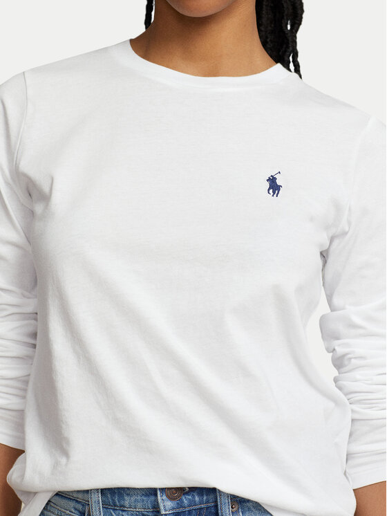 Polo Ralph Lauren Polo Ralph Lauren Halenka 211898699001 Bílá Regular Fit