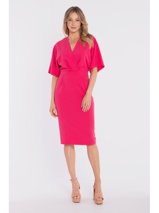 Stylove Stylove Abito da cocktail S434 Rosa Waisted Fit
