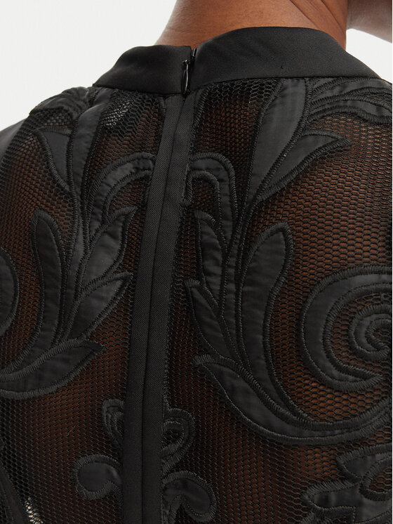 Bardot Bardot Cocktail obleka Relia 60227DB Črna Slim Fit