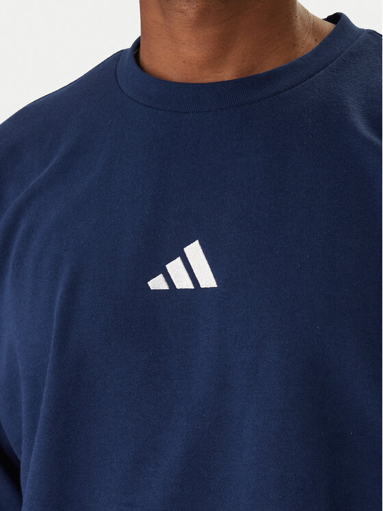 adidas adidas Sweatshirt Essentials Feel Cozy JE3792 Dunkelblau Regular Fit