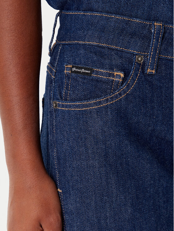 Guess Jeans Guess Jeans Jeansy W5BA2T D002A Modrá Wide Leg