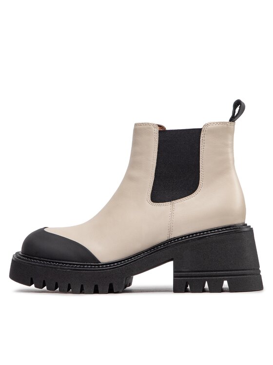 Eva Minge Eva Minge Klassische Stiefeletten EM-44-12-001521 Beige