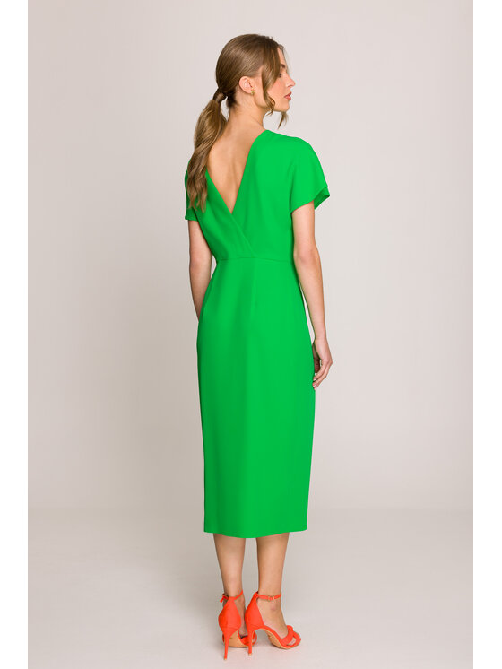 Stylove Stylove Abito da sera S398 Verde Premium Fit