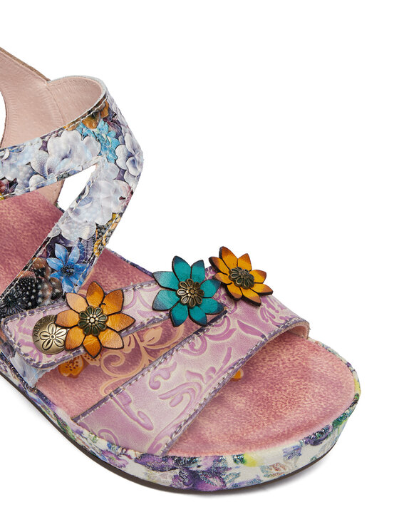 Laura Vita Laura Vita Босоніжки Facdiao 11 Фіолетовий