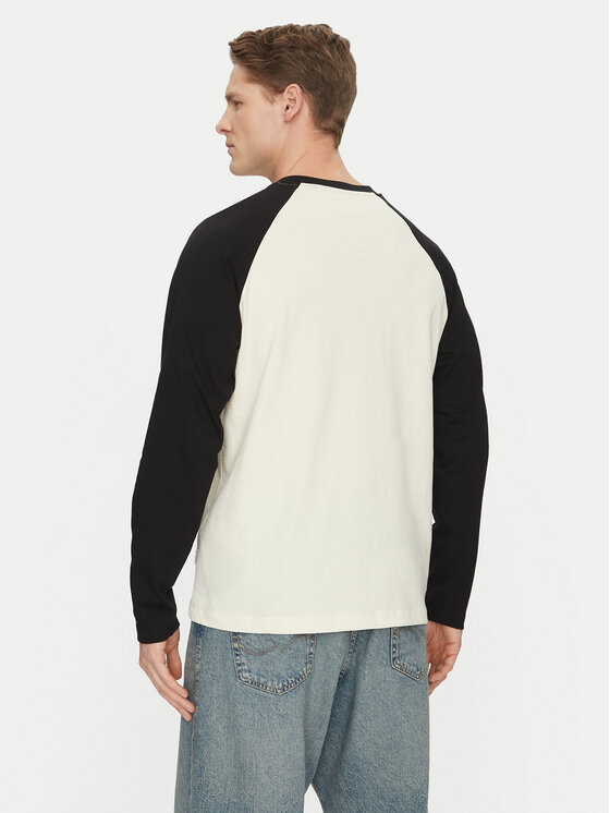 Jack&Jones Jack&Jones Majica z dolgimi rokavi Boston 12272977 Črna Relaxed Fit