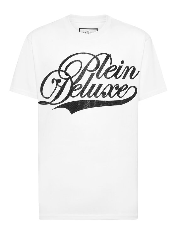 PHILIPP PLEIN PHILIPP PLEIN T-Shirt 26229 Biały Regular Fit