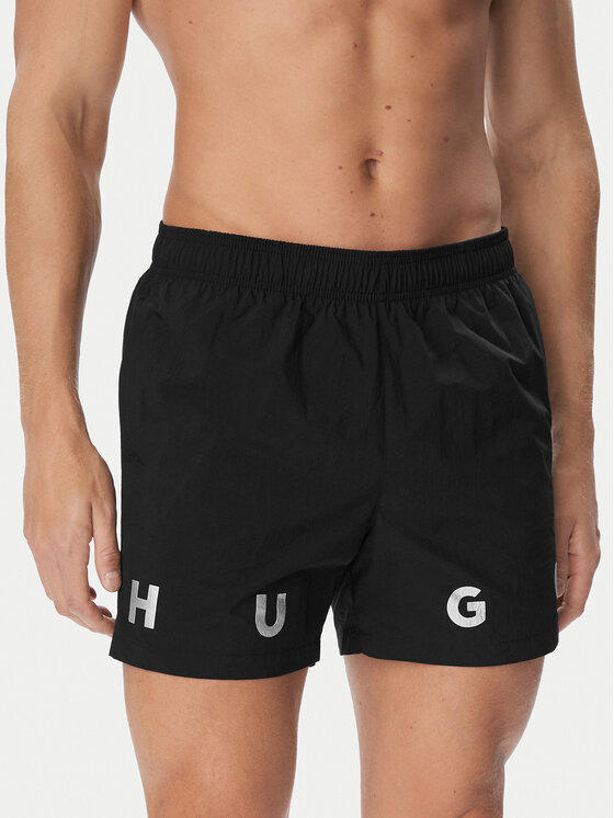 HUGO HUGO Plaukimo šortai Azuri 50566631 Juoda Regular Fit