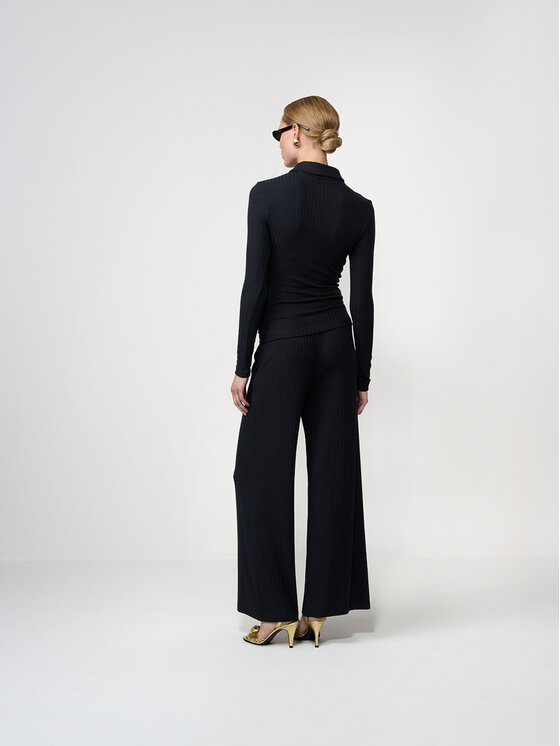 La Mania La Mania Spodnie dresowe MERCE Czarny Classic Fit