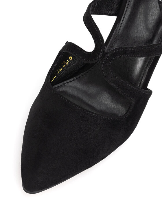 DeeZee DeeZee Pantofi cu toc subțire WYL3616-5 Negru