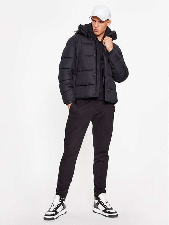 Boss Daunenjacke Omaris 50499542 Schwarz Regular Fit | Modivo.de