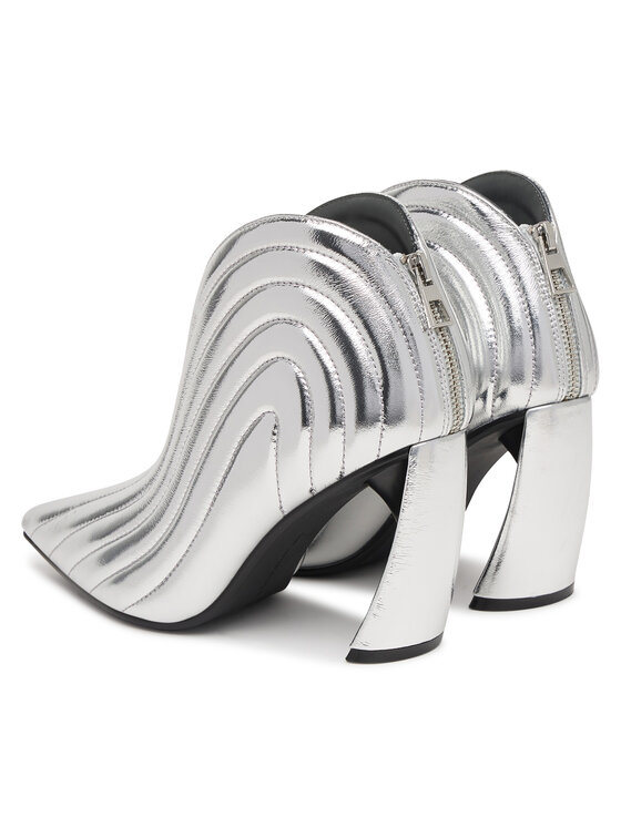 United Nude United Nude Škornji Zuma Luna HI 11062141170 Srebrna